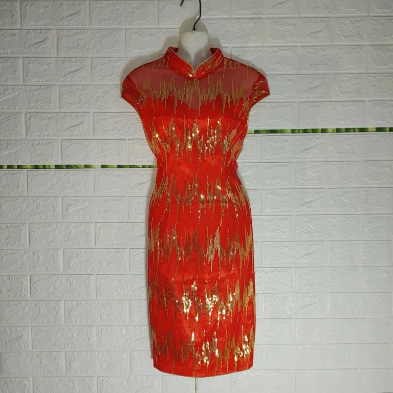 [2Hand] Innovative Cheongsam Dress with Many Unique … in Taman Johor Jaya - Image 1