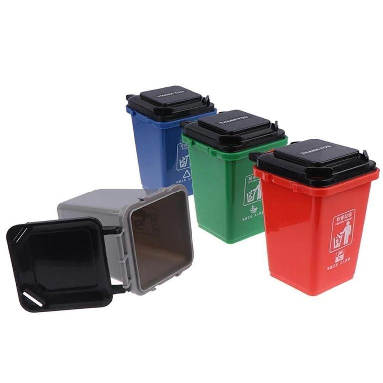 FUSIONEDGE Mini Trash Can Education Mini Garbage Sorting … in Selayang Baru - Image 1