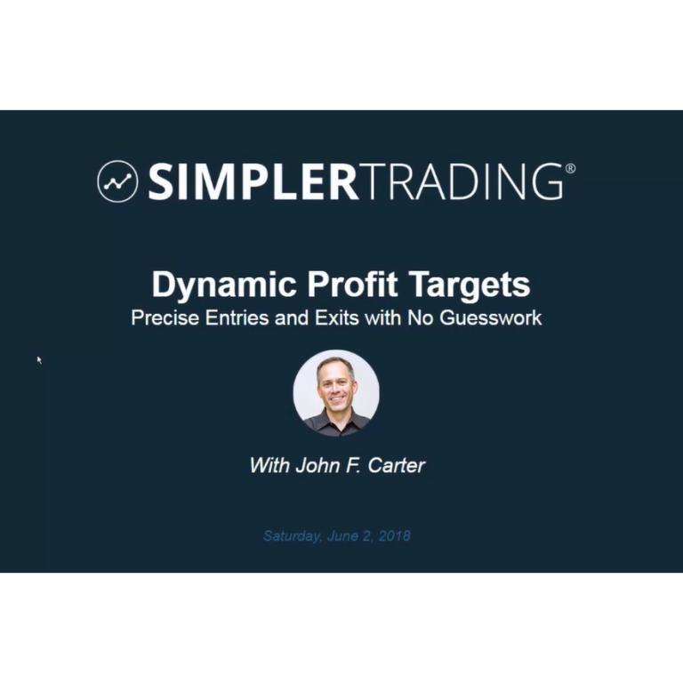 Simpler Trading - Dynamic Profit Targets Class by John Carter in George Town - Image 1