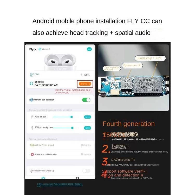 Generation Wireless Bluetooth Headset Gyro Head in Ipoh - Image 1