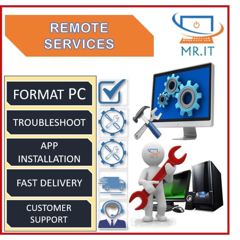 Remote installation services | Format PC, Laptop / windows … in Putrajaya - Image 1