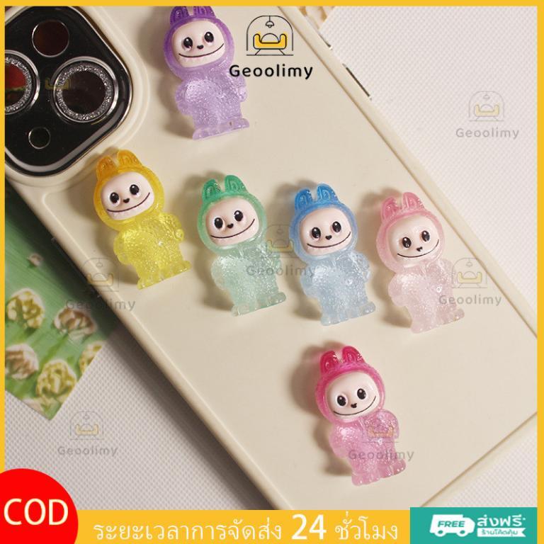 Geoolimy Car Ornaments Luminous Cartoon Labooboo Resin DIY in Petaling Jaya - Image 1