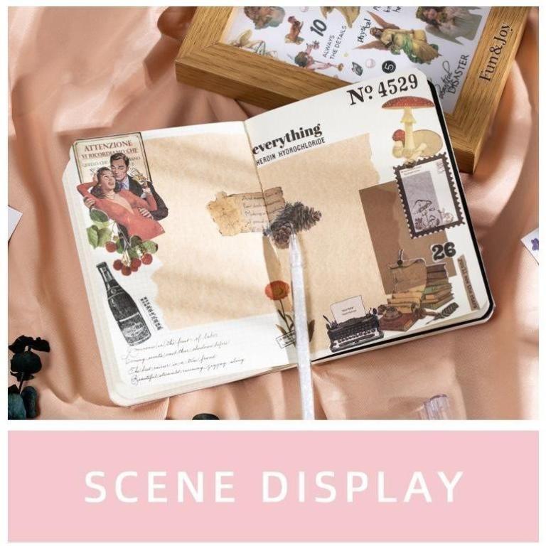 50 Pcs Cute Hand Account Journal Sticker Book Creative … in Petaling Jaya - Image 1
