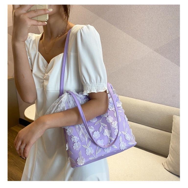 LACE TOTEBAG (FLEUR) in Taman Johor Jaya - Image 1