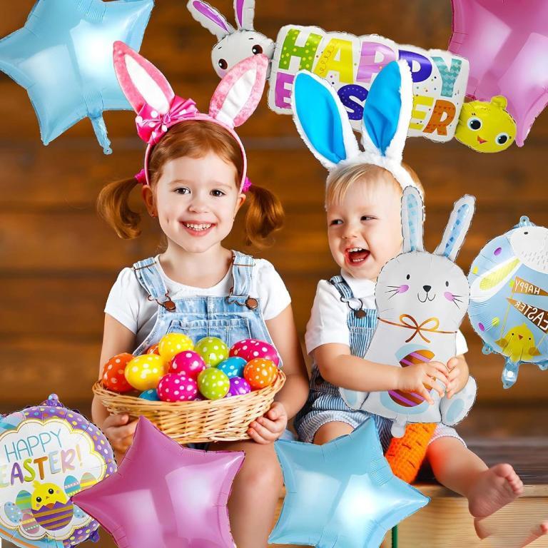 Easter foil balloon easter bunny egg rabbit easter/ in Kajang - Image 1