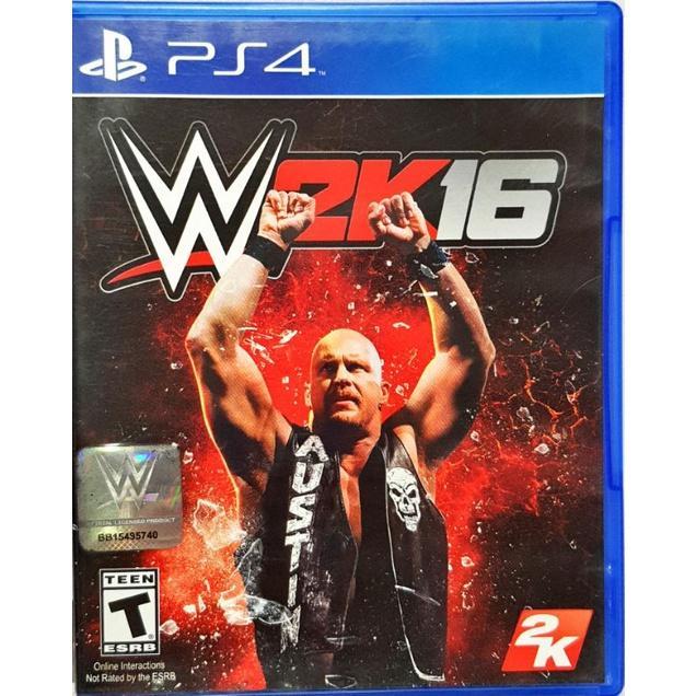 PS4 GAME WWE 2K16 R3 (USED) in Sembawang - Image 1