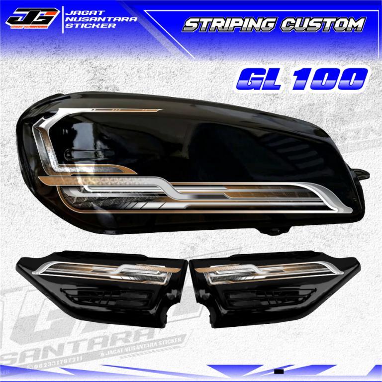 HONDA GL CEPEK STRIPING, GL 100 STRIPING, STRIPING GL … in Pasir Gudang - Image 1