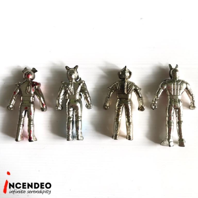 Assorted Kamen Rider Toy Figures (4pcs) in Subang Jaya - Image 1
