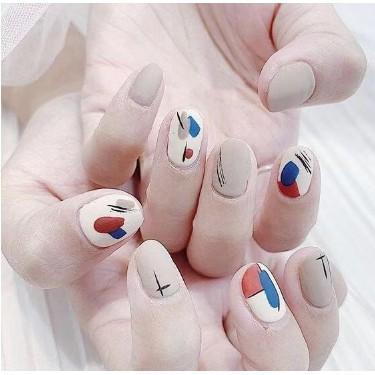Ultra-Thin Manicure Adhesive Sticker Contrast Color … in Taman Johor Jaya - Image 1