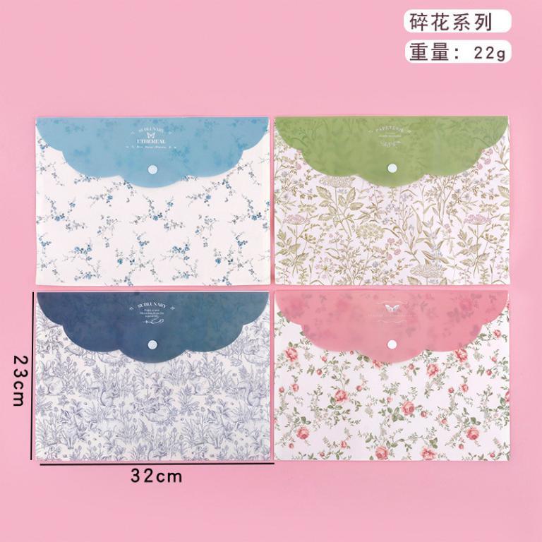 High-value Small Fresh A4 File Bag Student Test Paper … in George Town - Image 1