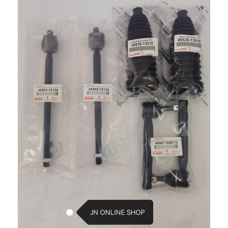 Tie Rod End+Rack End+Steering Boot Cover (Toyota Oem) for … in Donggongon - Image 1