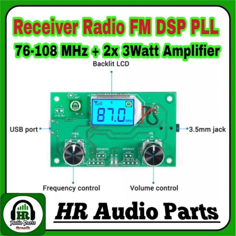 DSP PLL Radio FM Digital Tuner Stereo Receiver Module … in Johor Bahru - Image 1