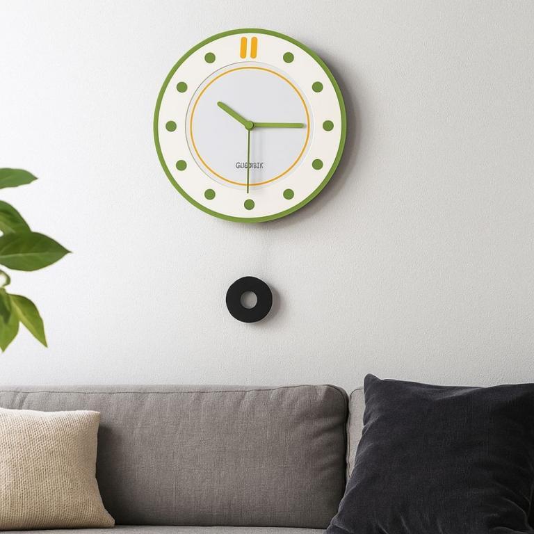 LEOTA Digital Wall Clocks, Mute Hanging Modern Wall Clocks, … in Petaling Jaya - Image 1