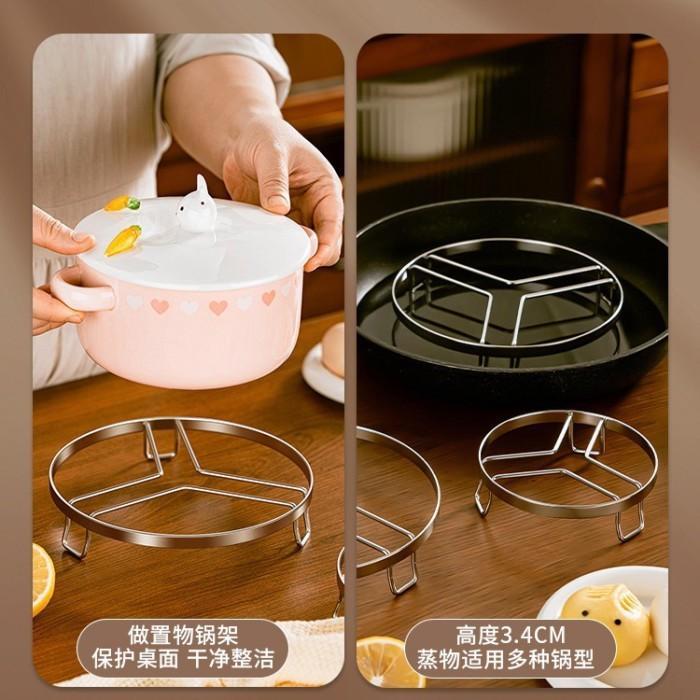 ♞,♘,♙Multifunctional 304 Stainless Steel Steaming Rack … in Taman Johor Jaya - Image 1
