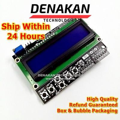 LCD Keypad Shield 16x2 Character for Arduino LCD 1602 Button in Shah Alam - Image 1