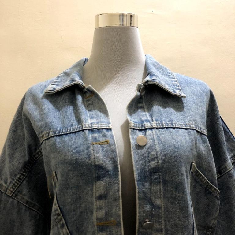 [UNUSED] Initials Back Design Denim Jacket in Shah Alam - Image 1