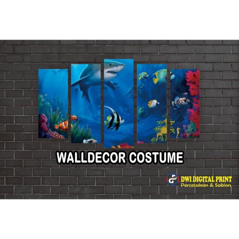DPRINT WALL DECORATIONS WITH CONNECTED MOTIFS in Malaysia - Image 1
