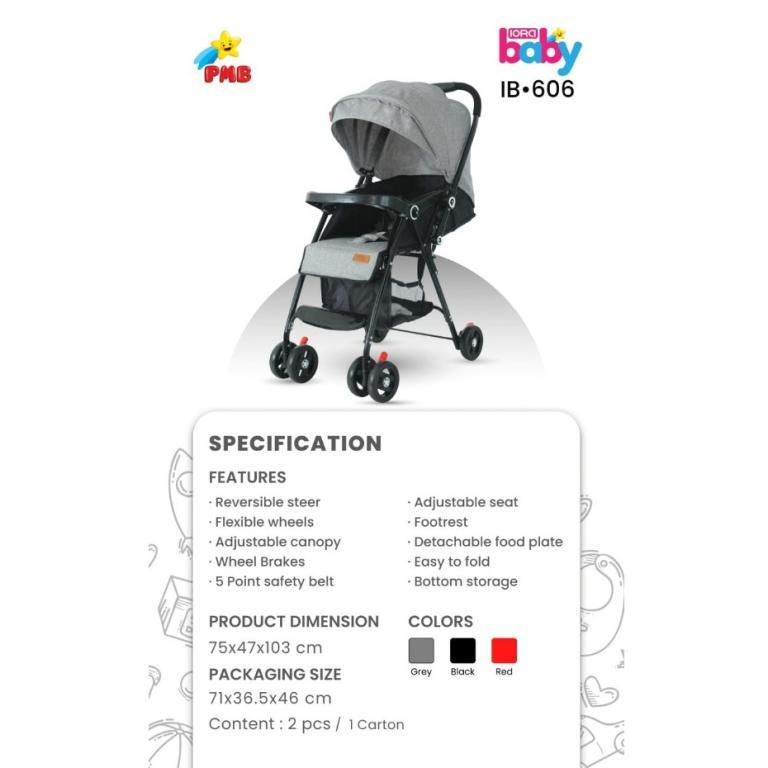 Stroller BABY STRETCH/ PMB IB606 in Kuala Lumpur - Image 1