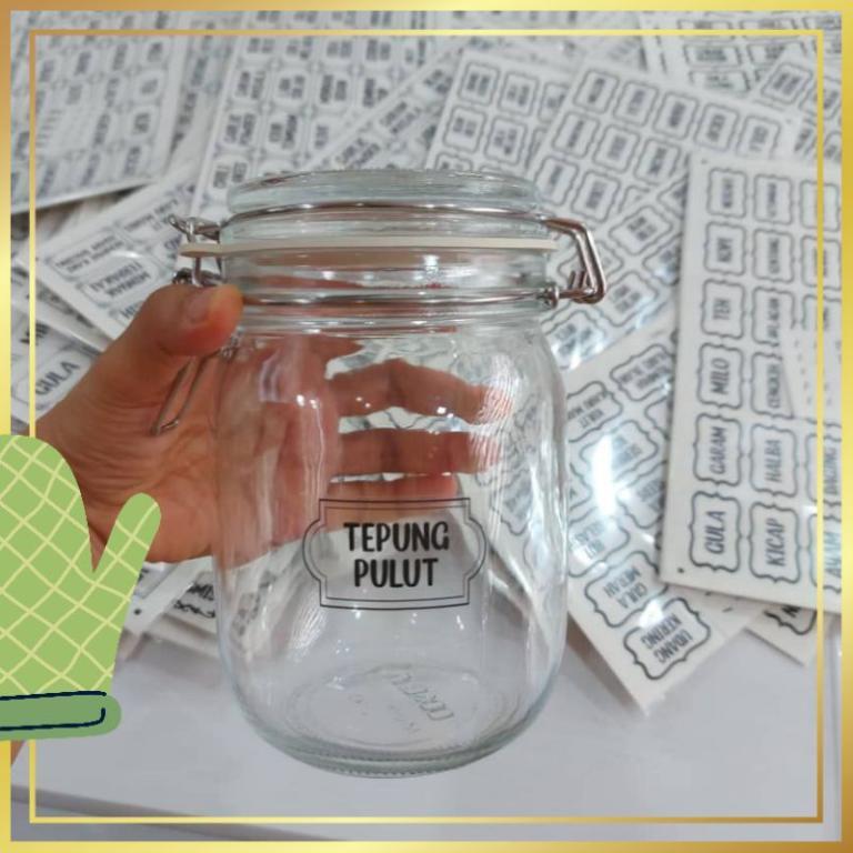 (27pcs)Sticker Label Dapur/Kitchen Label Custom made … in Shah Alam - Image 1