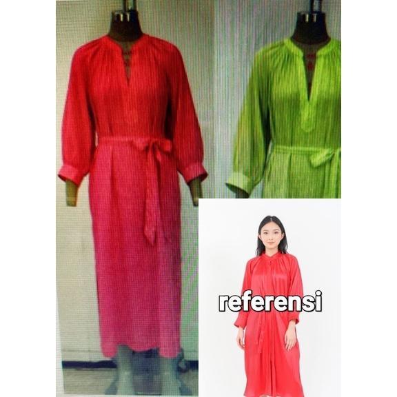 HM LINEN MIDI DRESS in Kuala Lumpur - Image 1