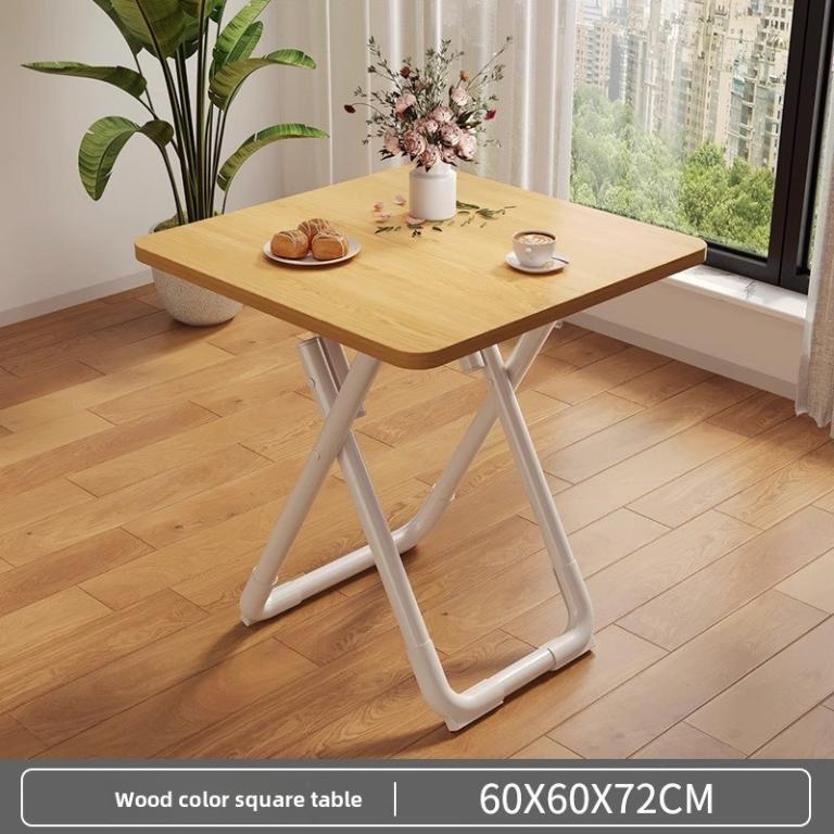 Folding Table Square Dining Table for Home Use Small … in Sembawang - Image 1