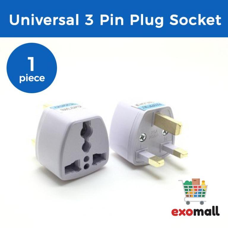 Universal 3 Pin Plug Socket Travel Adaptor CHINA To … in Subang Jaya - Image 1