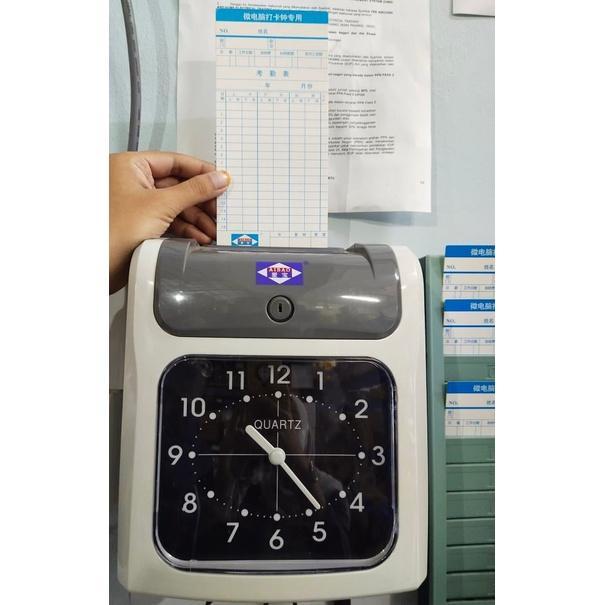 100PCS Punch Card Time Card 6 Column | Time Recorder Card … in George Town - Image 1
