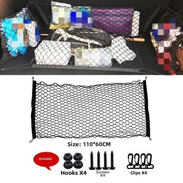 【GTTR】Trunk Cargo Net Double-layer Design Easy Installation … in Shah Alam - Image 1