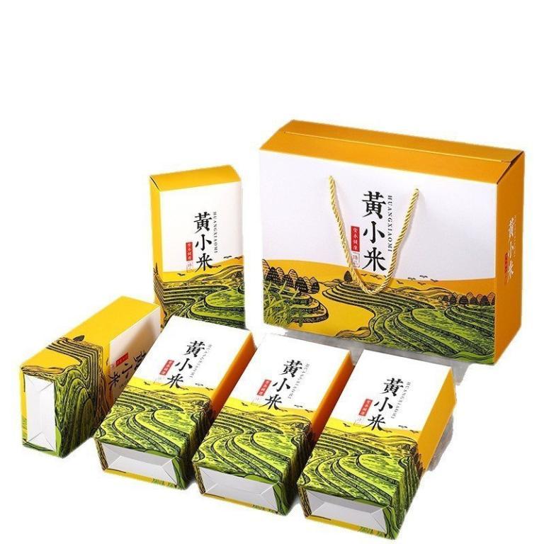Xiaomi Packaging Box Rice 3kg Multigrain Printed Portable … in Johor Bahru - Image 1