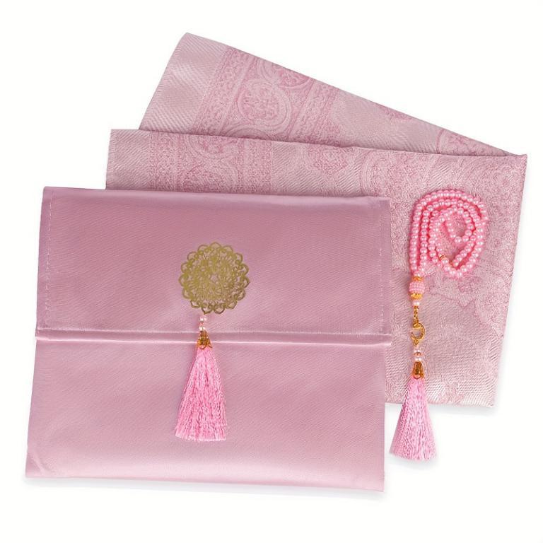3-Piece Set Prayer Mat Muslim Pray Rug Soft Eid Mubarak … in Putrajaya - Image 1