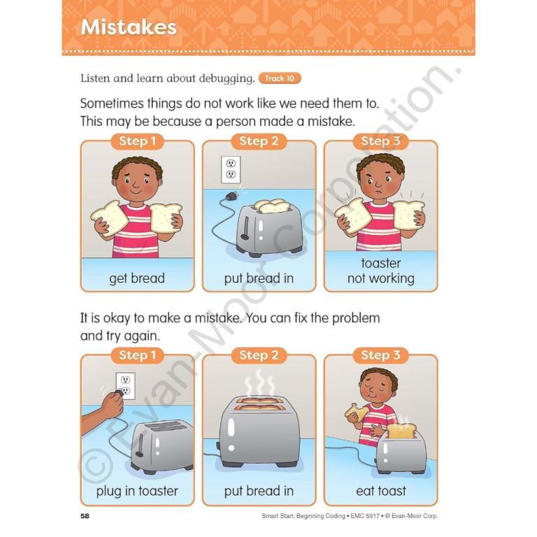 [NEW ARRIVAL] Evan-Moor Smart Start Beginning Coding, Grade … in Woodlands - Image 1