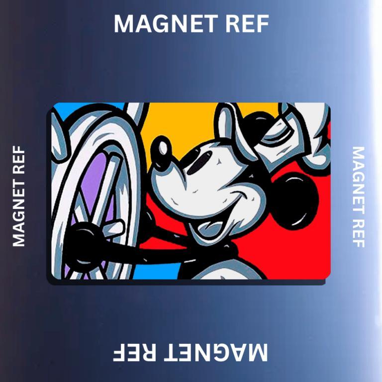 MICKEY MOUSE - REF MAGNET ATM SIZE Waterproof, Scratch-Proof … in Kota Kinabalu - Image 1