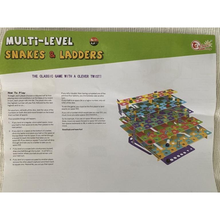 Multi-Level Snake Ladder Game Big Box in Malacca Town - Image 1