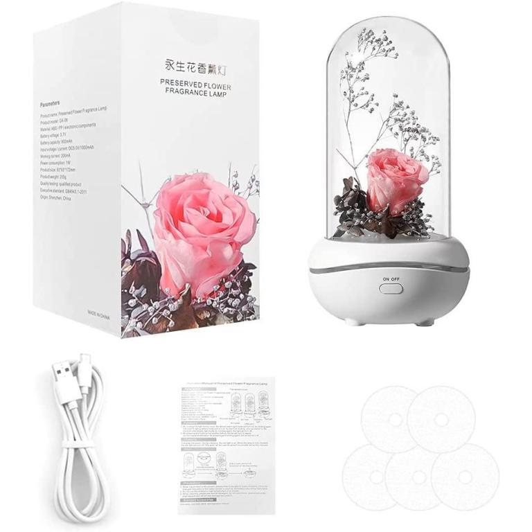 Home Diffuser Fake Flower USB Essential Oil Atomizer Aroma … in Pasir Ris - Image 1