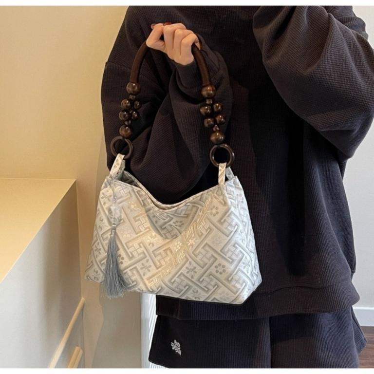 GREAT Embroidered Shoulder Bag, Versatile Chinese Style … in Subang Jaya - Image 1