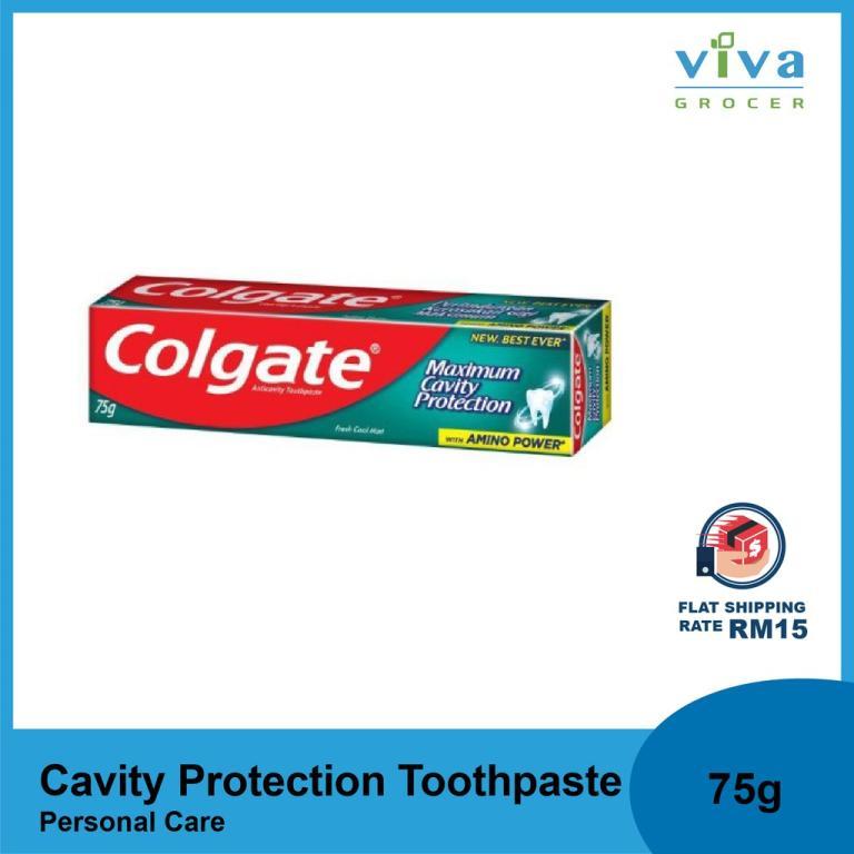 Colgate Toothpaste Maximum Cavity Protection Fresh Cool Mint 75g in Kajang - Image 1