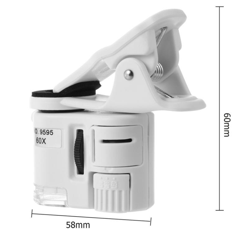 Universal 60X Zoom Camera Mini Pocket Microscope With LED … in Pasir Ris - Image 1