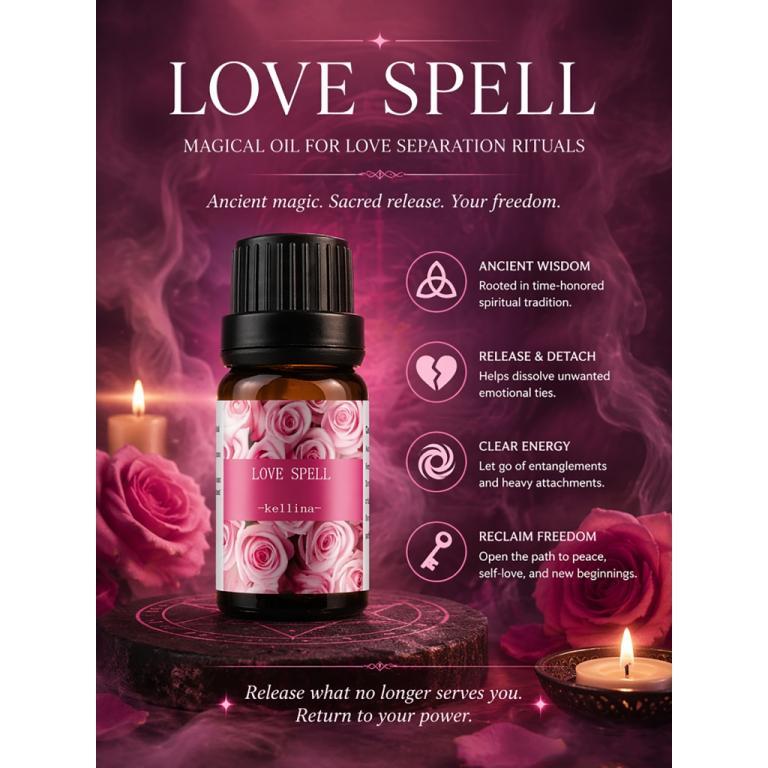 Love Ritual Oil 爱情仪式油/love spell 爱情咒语/Breakup Spell … in Malaysia - Image 1
