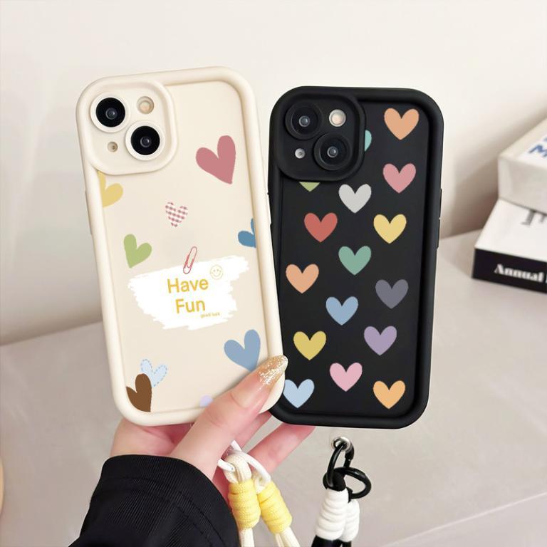 Case For Infinix Smart 9 9 HD Hot 50i New Colorful Heart … in Taman Johor Jaya - Image 1