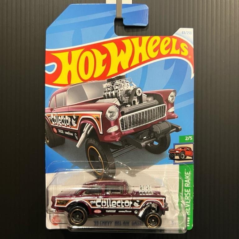 Hot Wheels 55 Chevy Bel Air Gasser 2024 HW Reverse Rake … in Petaling Jaya - Image 1