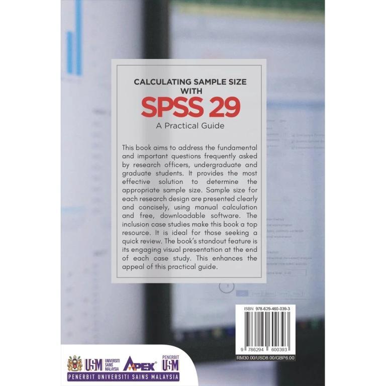 Calculating Sample Size with SPSS 29: A Practical Guide in Petaling Jaya - Image 1