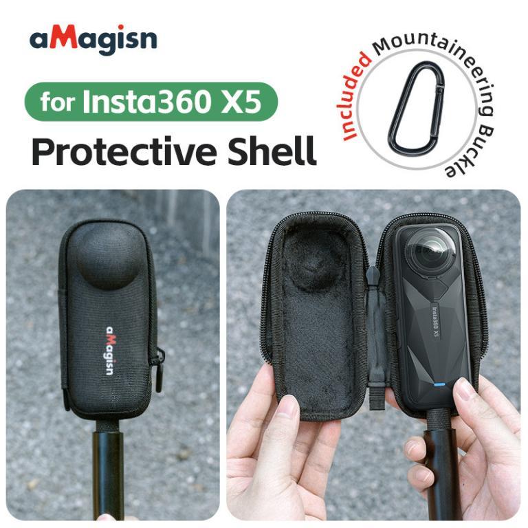 Suitable For: Insta360 X5I/nsta360 X5 Body Bag Flannel … in Shah Alam - Image 1
