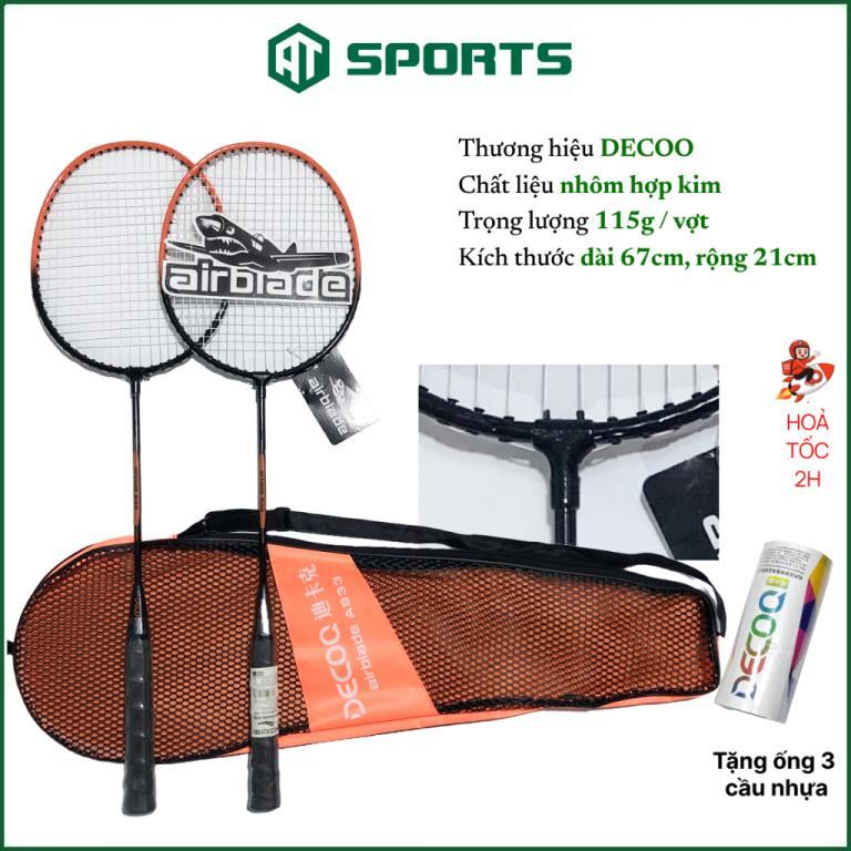 Set (2 Rackets) Genuine DECOO 315 Badminton Rackets - Good … in Ipoh - Image 1