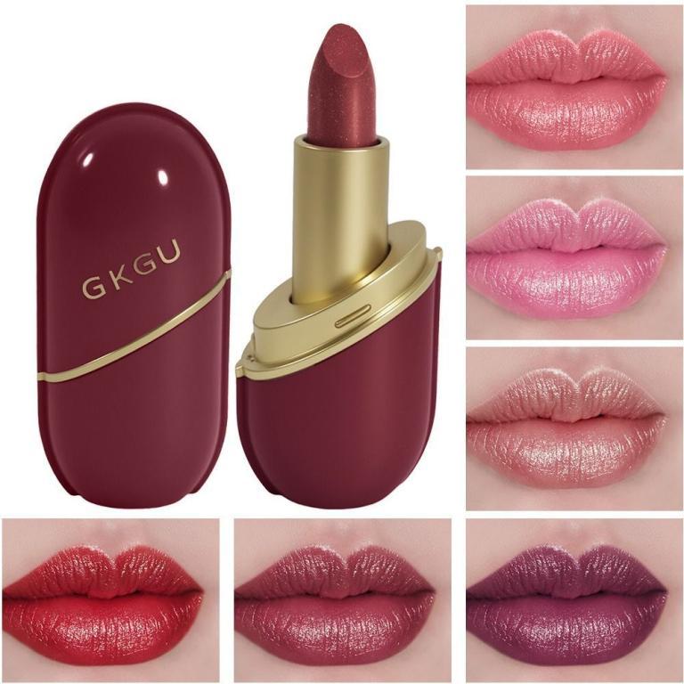 MIOSHOP Matte Lipstick, Waterproof Color Rendering Velvet … in Ipoh - Image 1
