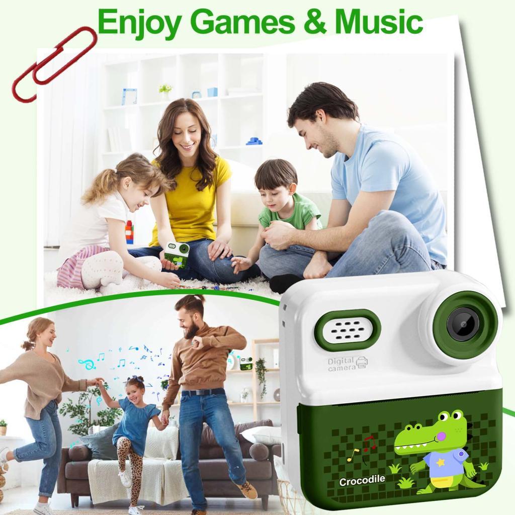 Instant Camera, Dual-Lens Kids Camera Instant Print for … in Petaling Jaya - Image 1