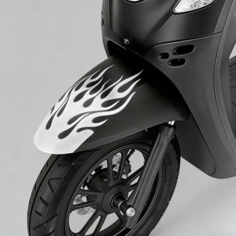 OPENMALL Motorcycle Fender Reflective Sticker Racing … in Kampung Pasir Gudang Baru - Image 1
