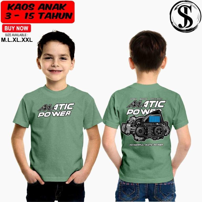 KIDS' MOTORCYCLE T-SHIRT ADULT AUTOMOTIVE RIDER DRIVER … in Taman Johor Jaya - Image 1
