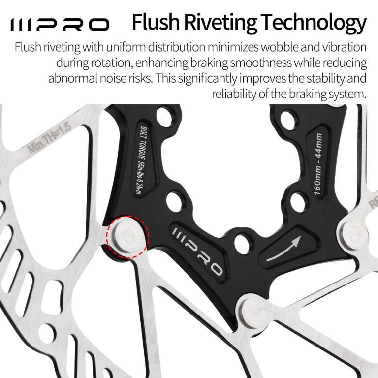IIIPRO A2 6 Bolt Ultra Light Floating Brake Rotor Heat … in Petaling Jaya - Image 1