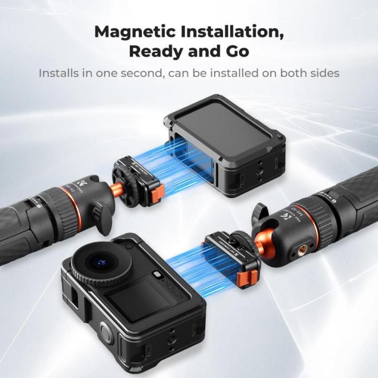 K&F Concept Magnetic Quick Release Adapter Mount Compatible … in Pasir Ris - Image 1