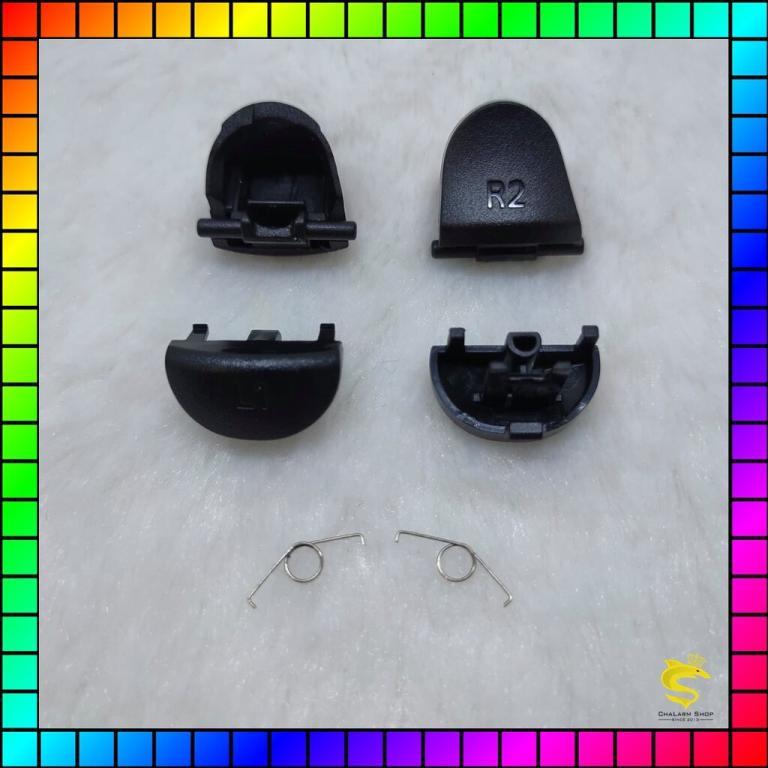 L1R1 L2R2 Push Button Set PS4 Spring 2 Models 1 Type in Novena - Image 1